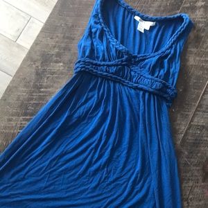 Royal blue dress